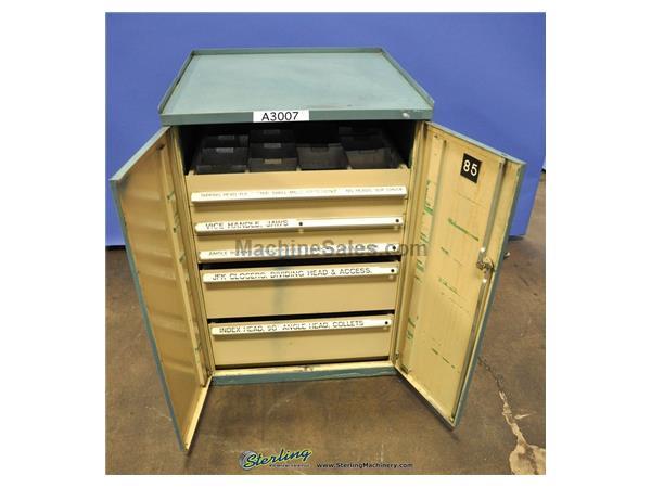 Heavy duty parts cabinet, 5 drawer, #A3007