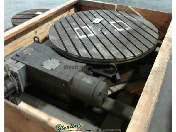 50&quot; W.B. Knight #50, powered rotary table, Davong DC vari-drive control w/indictaor, #A1261