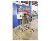 50 KVA Standard #AR3-30-50, spot welder, 33" throat, Janda 105 Microprocessor, Unitrol soft touch system, foot pedal, #A6222