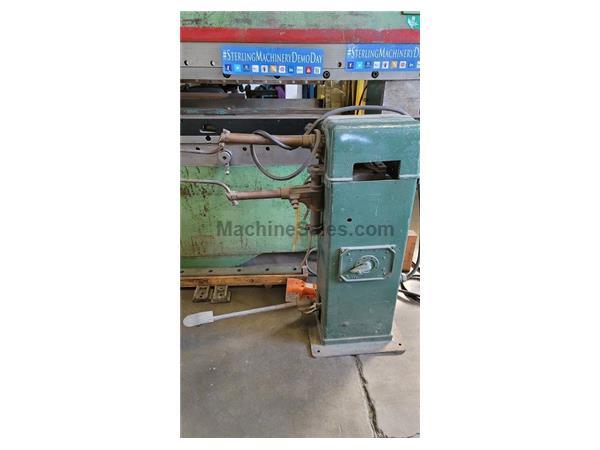 15 KVA Acme #1-16-15, spot welder (rocker arm type), 16" arm length, water cooled, ho