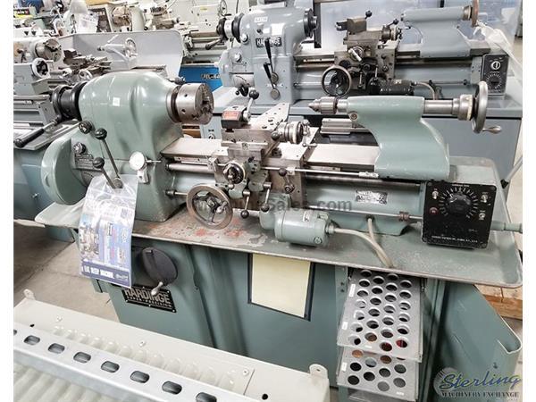 Hardinge #HLV, 11&quot; x18&quot; precision tool room lathe, inch threading, 3-Jaw chuck, taper attachment, #A4860