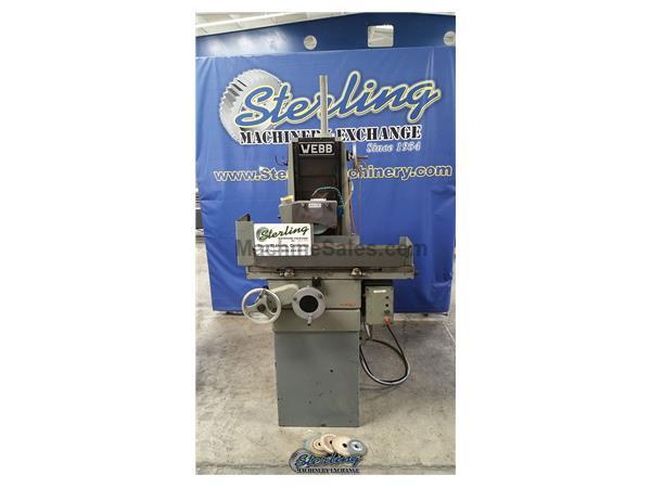 6&quot; x 12&quot; Webb #612, heavy duty, Permanent Magnetic Chuck, one shot lube system, #A4105