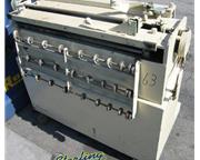 Gauer #5H40, edge deburring machine, 11 gauge x 40", feed tray, #8682