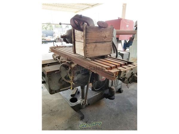 Kearney & Trecker #430TF Series, plain type universal horizontal milling machine w/univers Kearney & Trecker #430TF Series, plain type universal horizontal milling machine w/univers
