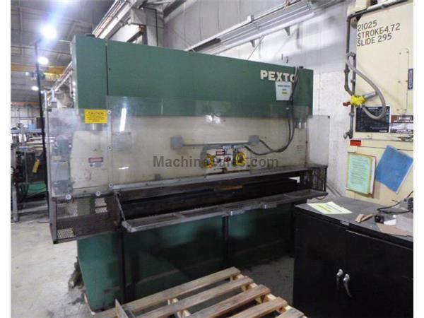 77-TON PEXTO (LVD) MODEL 77-BH-10 HYDRAULIC PRESS BRAKE 77-TON PEXTO (LVD) MODEL 77-BH-10 HYDRAULIC PRESS BRAKE