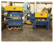 IRON CRAFTERS HYDRAULIC PRESS  BRAKE AND SHEAR