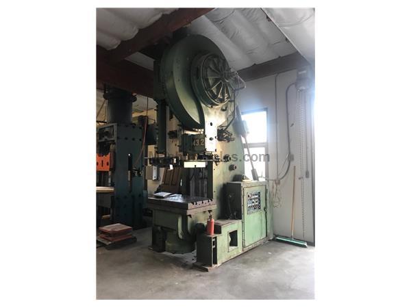 110 Ton USI Clearing OBI Back Geared Stamping Press 110 Ton USI Clearing OBI Back Geared Stamping Press