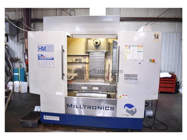 MILLTRONICS HM20, Centurion 7, 44"x20" Tbl, X=30",Y=34" MILLTRONICS HM20, Centurion 7, 44"x20" Tbl, X=30",Y=34"
