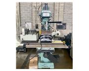 SWI Trak K3 EMX, 2-Axis CNC vertical knee mill,10"x50"table,3 HP,