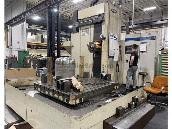 4" Spindle 78" X Axis Toshiba-Shibaura BTD-11E R16 HORIZONTAL BORING MILL, Tosnu