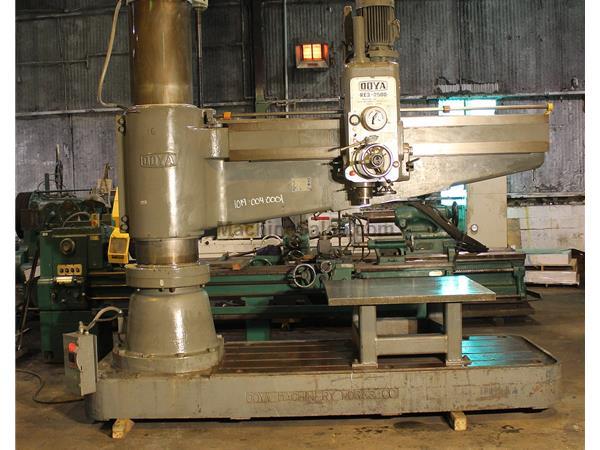 8' x 19" OOYA MODEL RE3-2500 RADIAL ARM DRILL PRESS