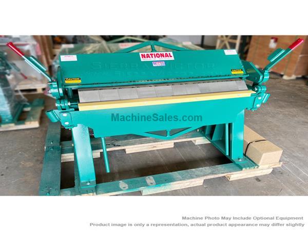 NATIONAL 4' (48") x 12 ga Heavy Duty Box & Pan Brake U6-4812 NATIONAL 4' (48") x 12 ga Heavy Duty Box & Pan Brake U6-4812