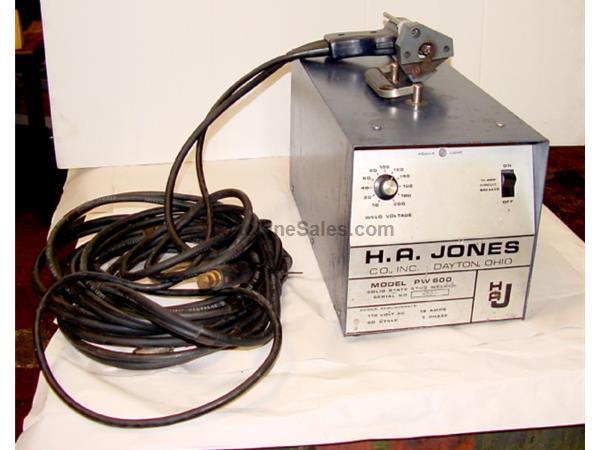 H. A. Jones P0W600 Stud Welder SPOT WELDER