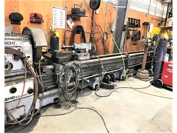 24&quot;/35&quot; x 200&quot; Dianichi Gap Bed Lathe Model DLG-SHB 63X500 N