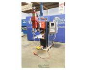 100 KVA Janda #PMC025, press type spot welder, 37" arm length, foot pedal, emergency stop, #A6223