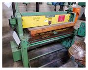 WYSONG & MILES POWER SQUARING SHEAR