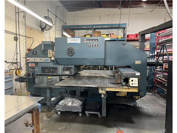 1986 33 Ton Amada Pega 357 CNC Turret Punch 1986 33 Ton Amada Pega 357 CNC Turret Punch