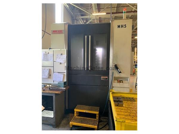 28&quot; X Axis 28&quot; Y Axis Mori Seiki NH5000DCG/40 HORZ MACHINING CENTER, Mori MSX 701 III 4-Axis Control, 60 ATC, CTS CT40,