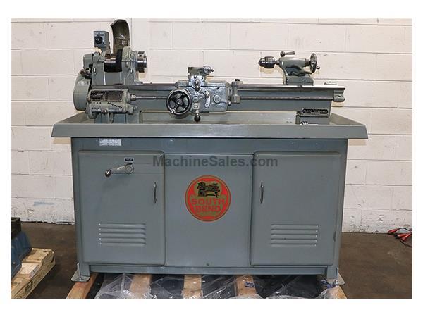 10&quot; Swing 33&quot; Centers South Bend CL8187RB ENGINE LATHE, Threads, Taper, Chuck, Center,