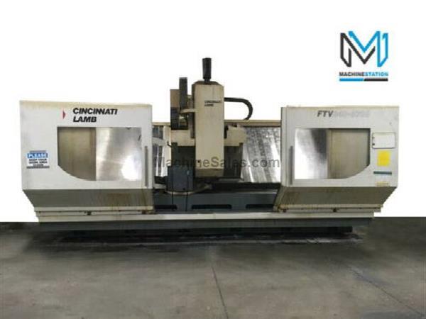 Cincinnati Lamb FTV-840 3700 CNC Vertical Mill