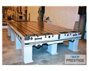 108" x 168"  x 36" High T-Slotted Work Table