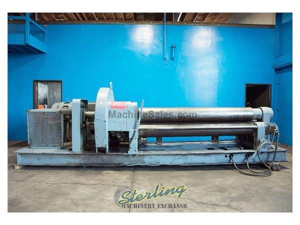 8' x 5/8" Webb #9L-1208, initial pinch power roll, air drop end, power rear roll adj. 8' x 5/8" Webb #9L-1208, initial pinch power roll, air drop end, power rear roll adj.