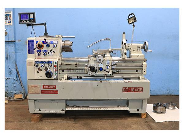 16" Swing 40" Centers Ganesh GT-1640S  ENGINE LATHE, Inch/metri,Gap, 34Jaw, Acu-