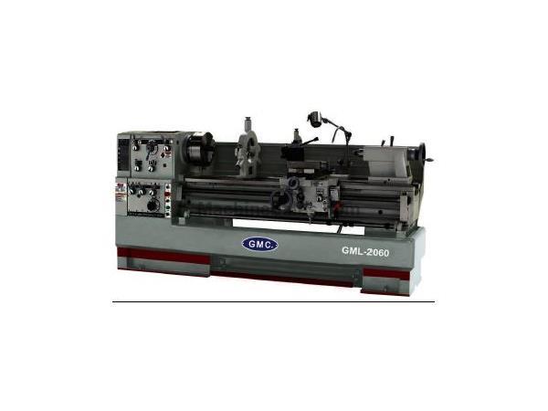 20" Swing 60" Centers GMC GML-2060 ENGINE LATHE, 3-1/8" bore 10 HP 20" Swing 60" Centers GMC GML-2060 ENGINE LATHE, 3-1/8" bore 10 HP