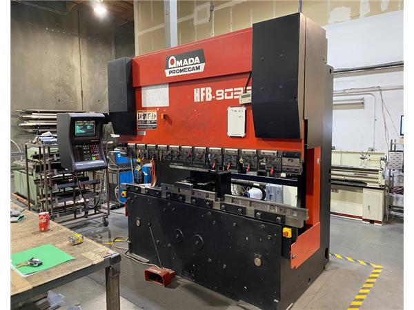 88 Ton Amada HFB-8025 CNC Press Brake