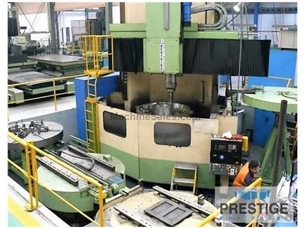 Berthiez LVM-200 78&quot; CNC Vertical Boring Mill with Live Milling