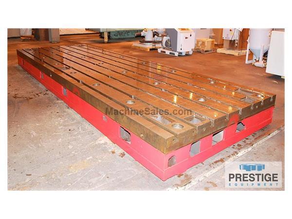 T-Slotted Floor Plates (1) 78&quot; x 236&quot; x 16.53&quot; Cast Iron Con