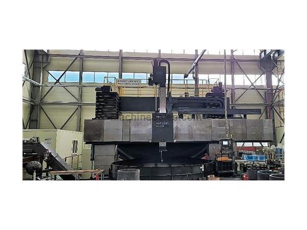 177"/196" Hwacheon HVT-4550M CNC Vertical Boring Mill W/ Milling