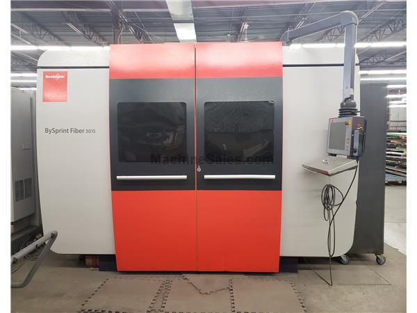 2014 - 2000 Watt Bystronic BySprint 3015 CNC Fiber Laser 2014 - 2000 Watt Bystronic BySprint 3015 CNC Fiber Laser