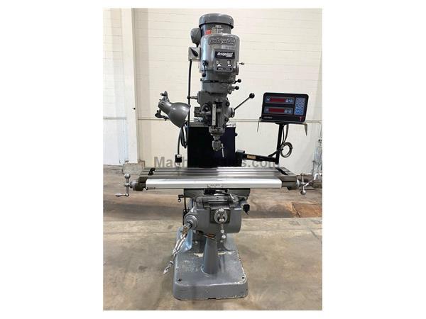 Bridgeport Series I, 42" x 9" Tbl, 2 HP, Chrome Ways, Acu-Rite II Bridgeport Series I, 42" x 9" Tbl, 2 HP, Chrome Ways, Acu-Rite II