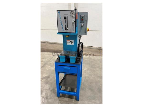 1 Ton, Multipress W6A-1, Down-Acting, C-Frame, 6" Stroke, 12" DL, 1 Ton, Multipress W6A-1, Down-Acting, C-Frame, 6" Stroke, 12" DL,