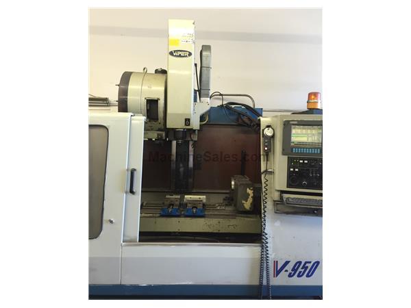 2000 VIPER V-950 VMC WITH 4TH AXIS ROTARY TABLE 2000 VIPER V-950 VMC WITH 4TH AXIS ROTARY TABLE