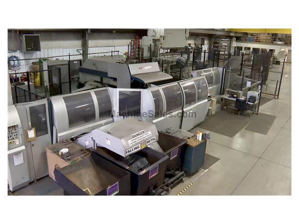 SALVAGNINI FULLY AUTOMATED FLEXIBLE MANUFACTURING SYSTEM (tower, punch, shear, press brake SALVAGNINI FULLY AUTOMATED FLEXIBLE MANUFACTURING SYSTEM (tower, punch, shear, press brake