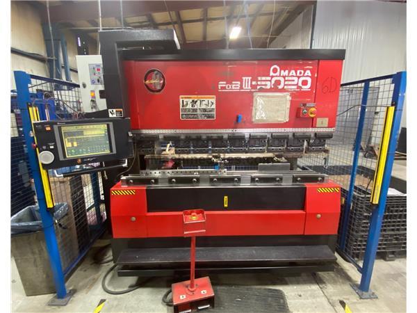 2000 - 55 Ton Amada FBD-5020NT CNC Press Brake 2000 - 55 Ton Amada FBD-5020NT CNC Press Brake