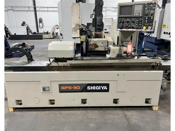 SHIGIYA GPS-30-100 CNC CYLINDRICAL GRINDER NEW: 1999 | JS SHIGIYA GPS-30-100 CNC CYLINDRICAL GRINDER NEW: 1999 | JS