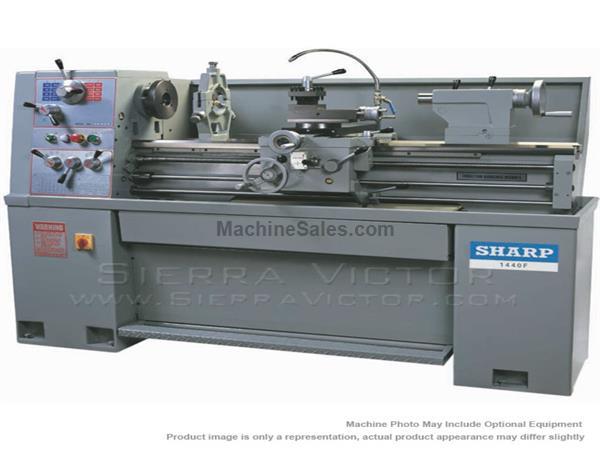 SHARP 1440F 14 x 40 in. Geared Head Precision Lathe