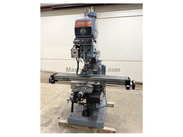 Bridgeport Series II, 4 HP, 11&quot; x 58&quot; Table, 50 - 3500 RPM, Power