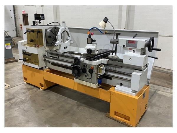 25"/34" x 56", Tarnow TUJ630M, 15" 4-Jaw Ck, 3-Pt Stdy, 25"/34" x 56", Tarnow TUJ630M, 15" 4-Jaw Ck, 3-Pt Stdy,
