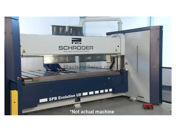 Schroder SPB Evolution UD 3200x4, Cap. 127.5" L x 0.158" Thick, 2 Schroder SPB Evolution UD 3200x4, Cap. 127.5" L x 0.158" Thick, 2
