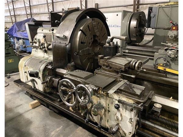 34&quot; x 96&quot; Axelson Engine Lathe, 31&quot; 3-jaw chuck, QCTP