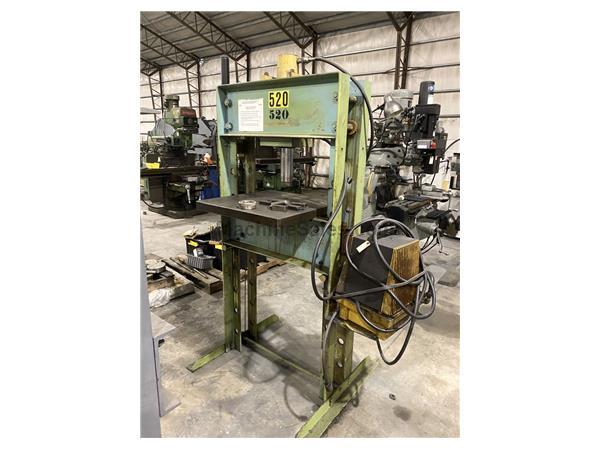 50 ton Enerpac Hydraulic H-Frame Press, PER3042