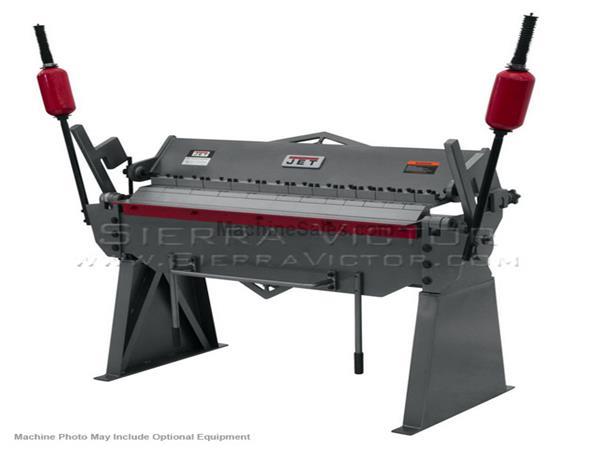 JET BPF-1248 4 ft x 12 ga. Floor Model Box and Pan Brake 754110