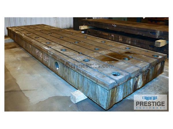 74&quot; x 252&quot; T-Slotted Floor Plate