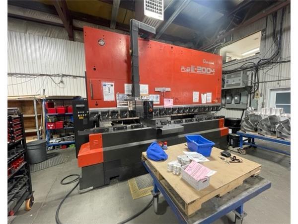 2000 - 220 Ton Amada FBD-2004NT CNC Press Brake 2000 - 220 Ton Amada FBD-2004NT CNC Press Brake