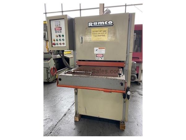 USED RAMCO 25&quot; WIDE BELT SANDER MODEL DW25R-12, Stock# 10965, Year: 2001