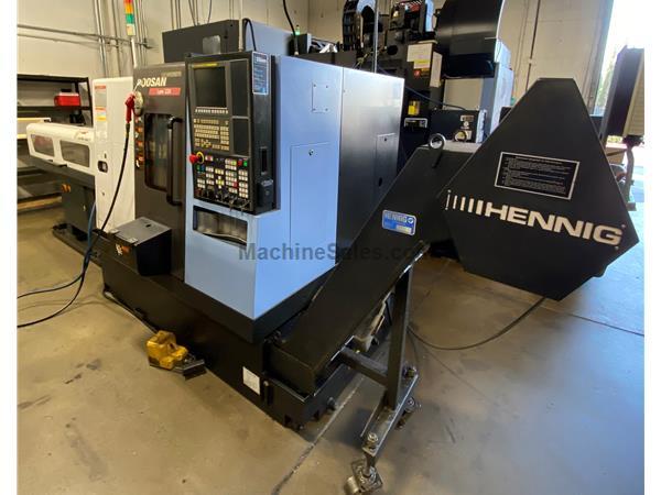 DOOSAN LYNX 220A W/ BARFEED CNC LATHE NEW: 2014 | AG DOOSAN LYNX 220A W/ BARFEED CNC LATHE NEW: 2014 | AG